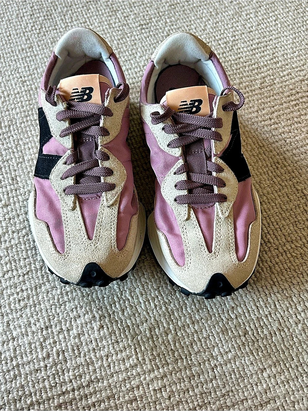 New Balance 327 Women's Sneakers Pink & Beige US 7